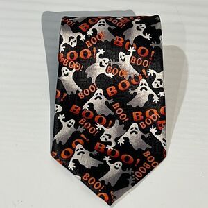 Bundle Sale 3 for $15 | Halloween Boo Ghost Neck Tie